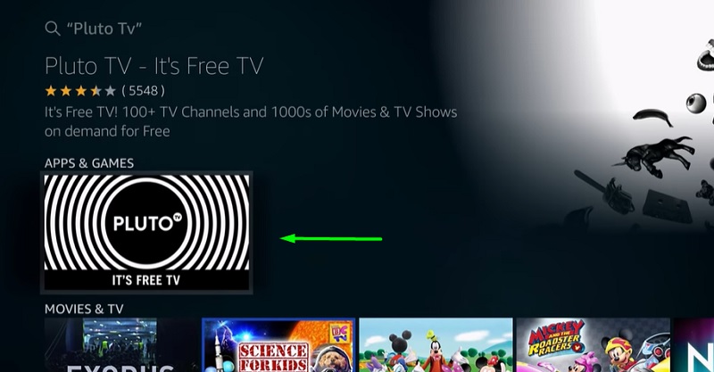 install pluto tv for firestick