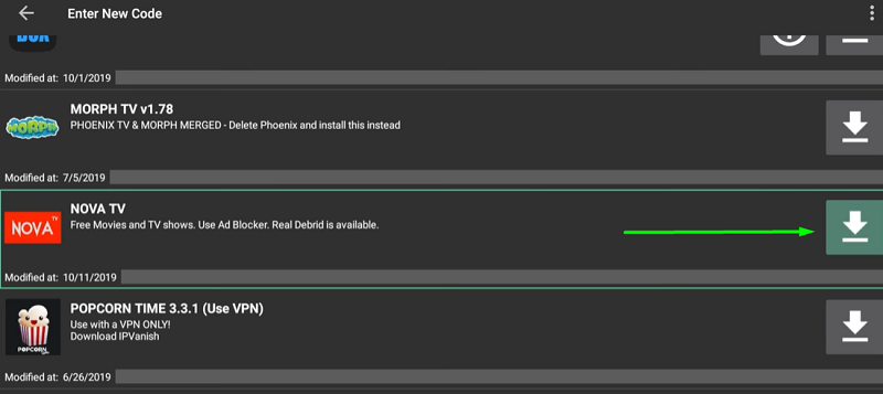 download nova tv apk