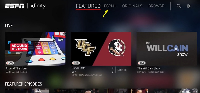 espn plus on fire tv stick