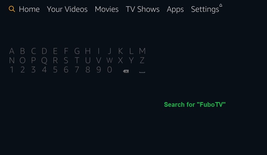 how to install fubotv on firestick