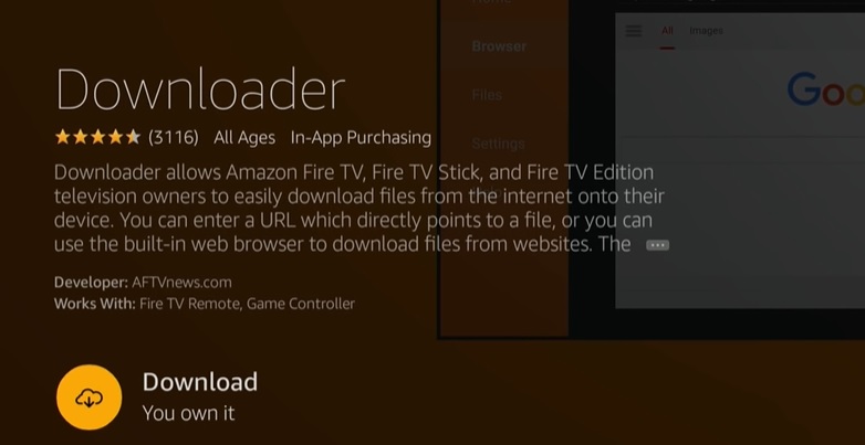 install Lime Player on Fire tv stick