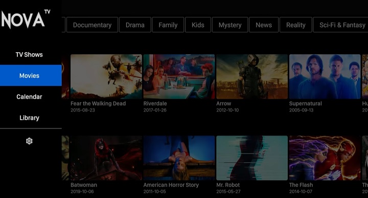 watch movies on Nova Tv App