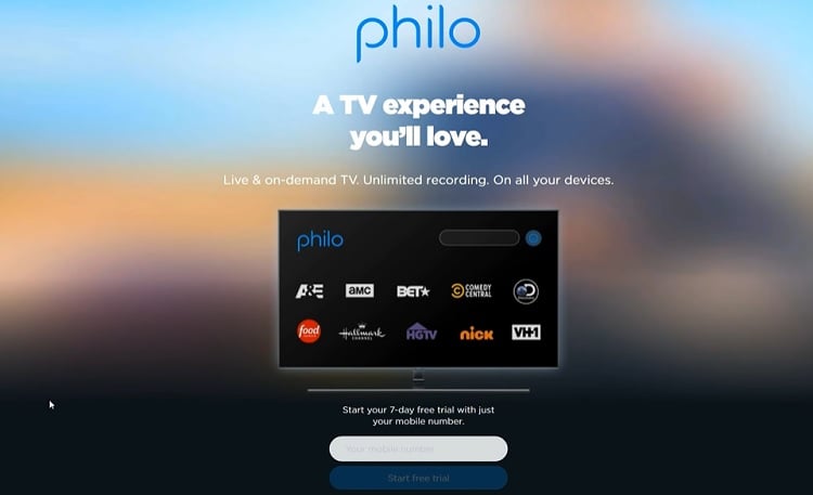 watch Philo TV on Amazon Firestick