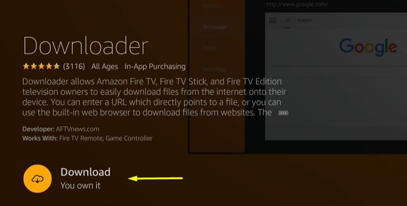 downloader on firestick