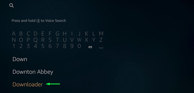 Downloader on firestick