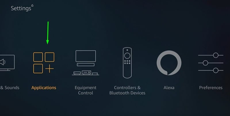 manage apps on firestick