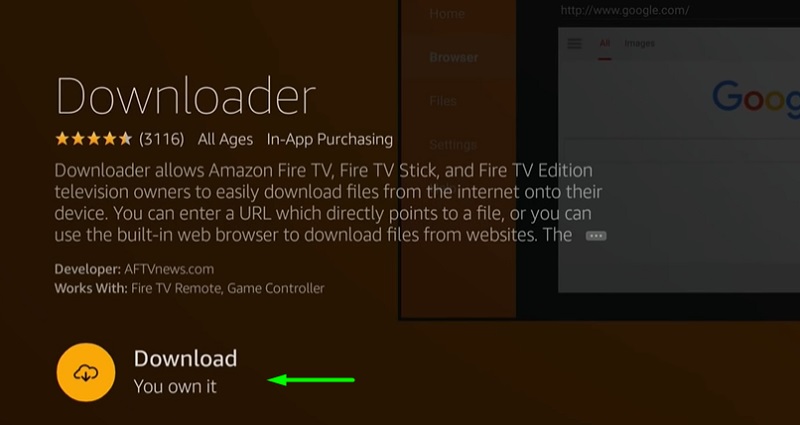 Downloader app