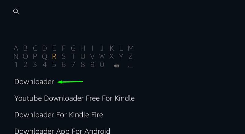 Downloader on firestick