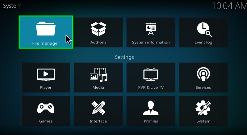 File Manager kodi