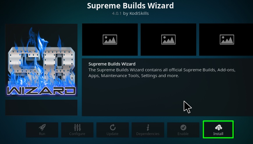 install supreme wizard