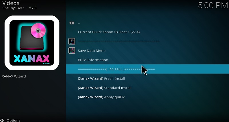 kodi 18.2 leia builds