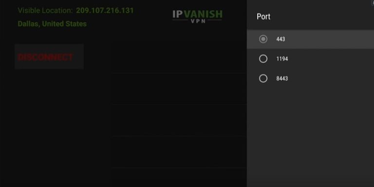 ipvanish socks5 proxy server port kodi