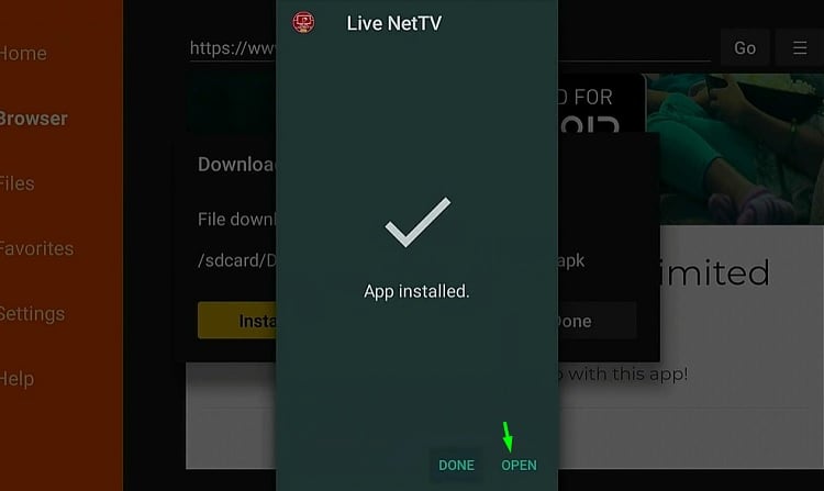 How to Install Live Net TV on Firestick/ Fire TV (In 1Minute)