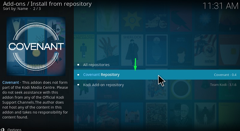 Covenant Repository