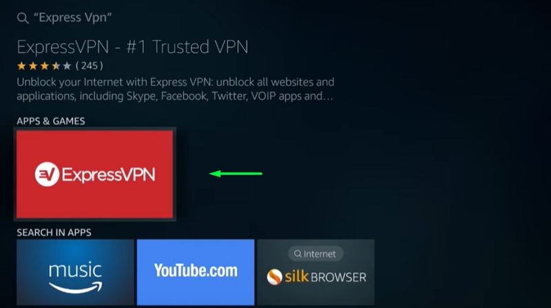 express vpn for fire tv