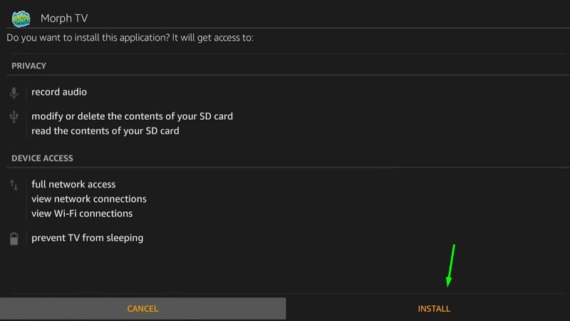 How to Install Morph TV on Firestick