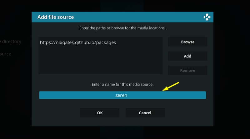 seren kodi add-on