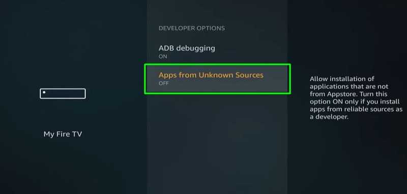 Apps from Unknown Sources