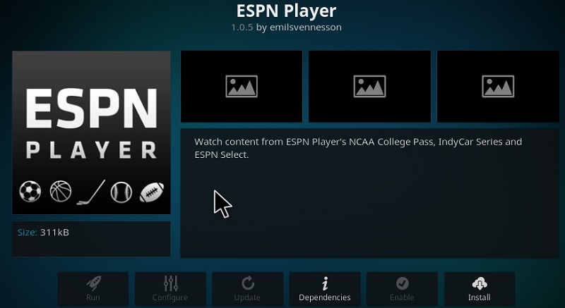 ESPN Player