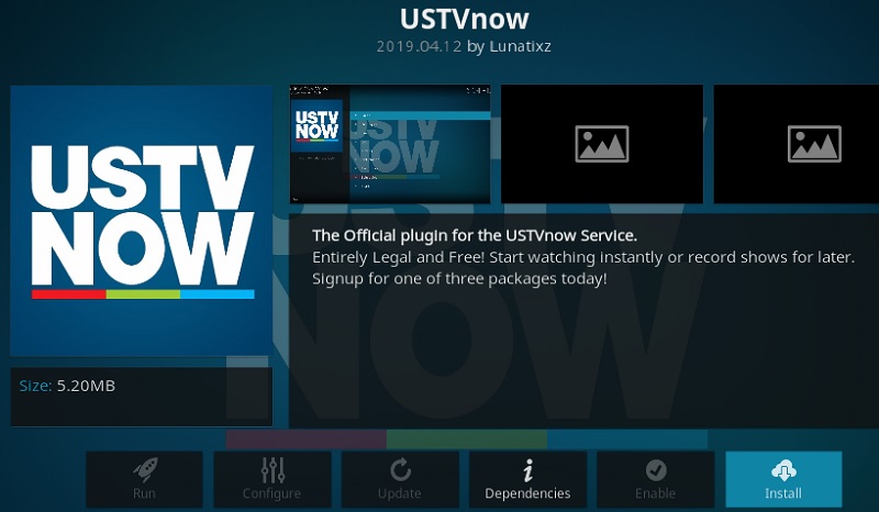 USTVnow addon