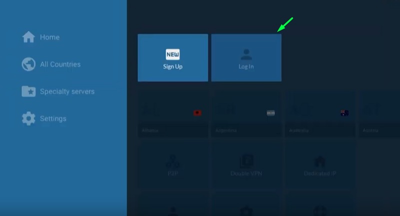 nordvpn sign in