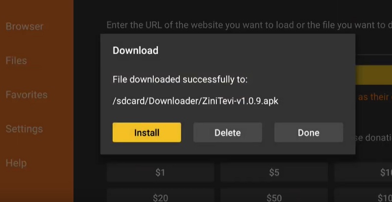 How to Install ZiniTevi for Firestick